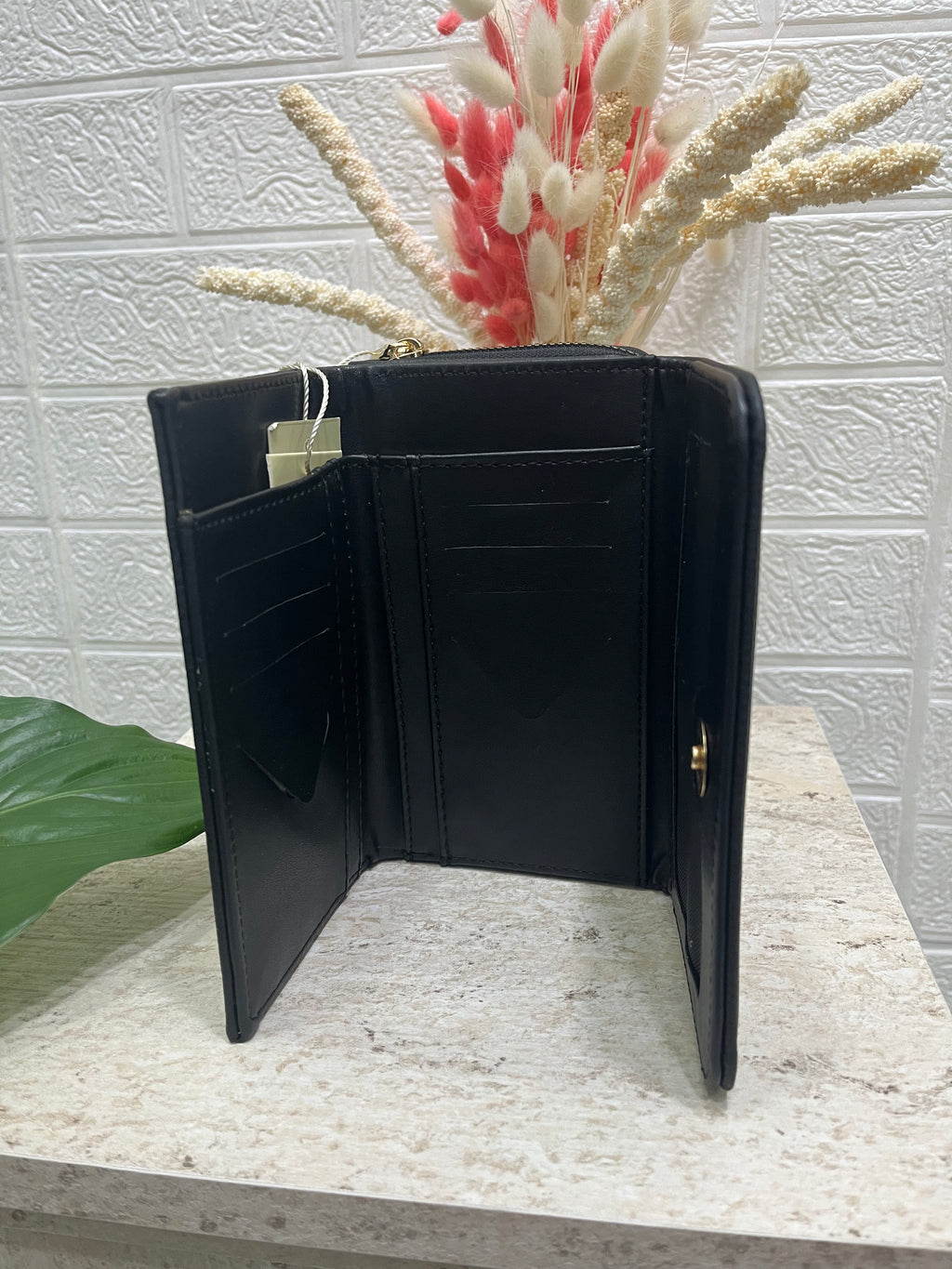 Acı Kahve Düz Deri Cüzdan