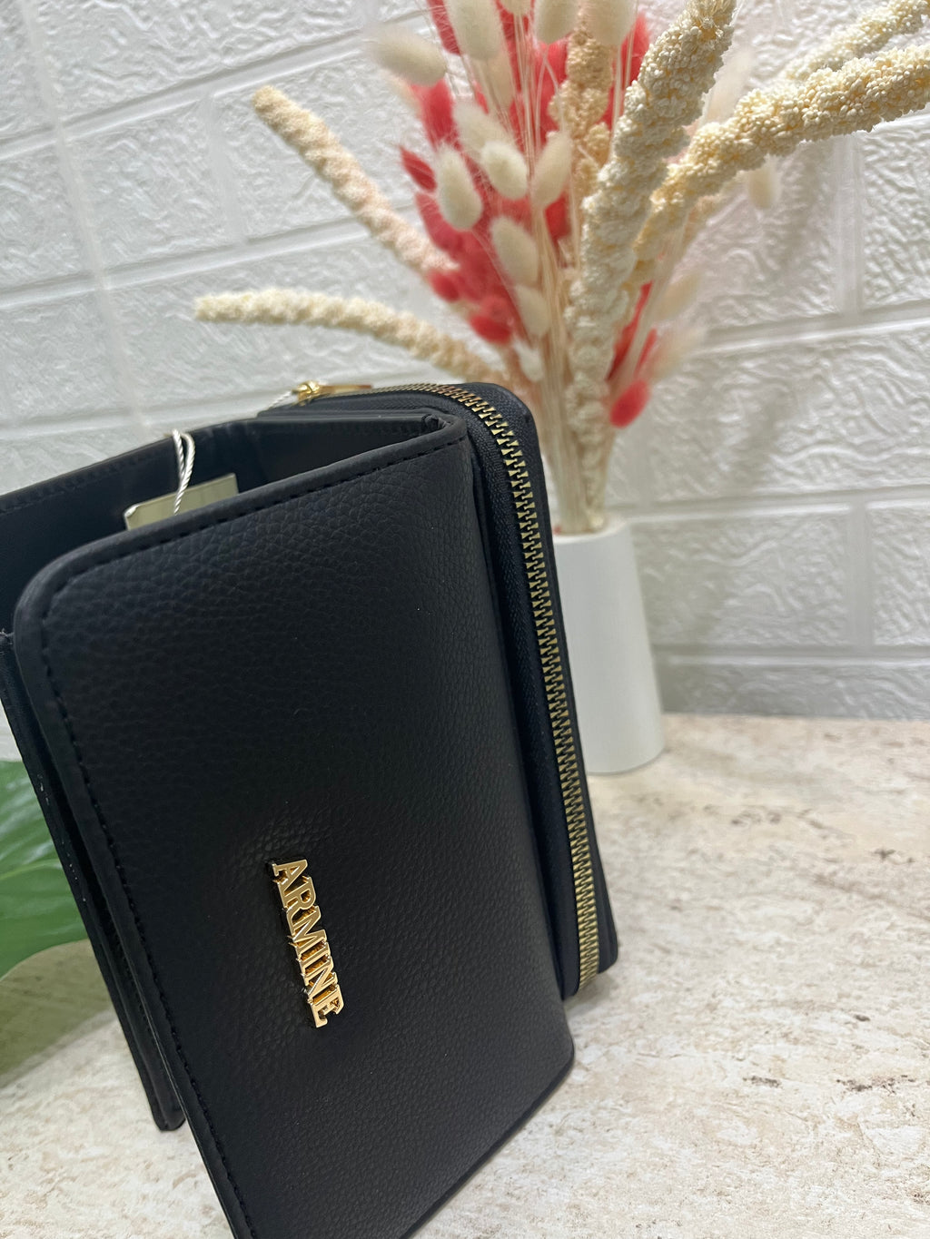 Acı Kahve Düz Deri Cüzdan