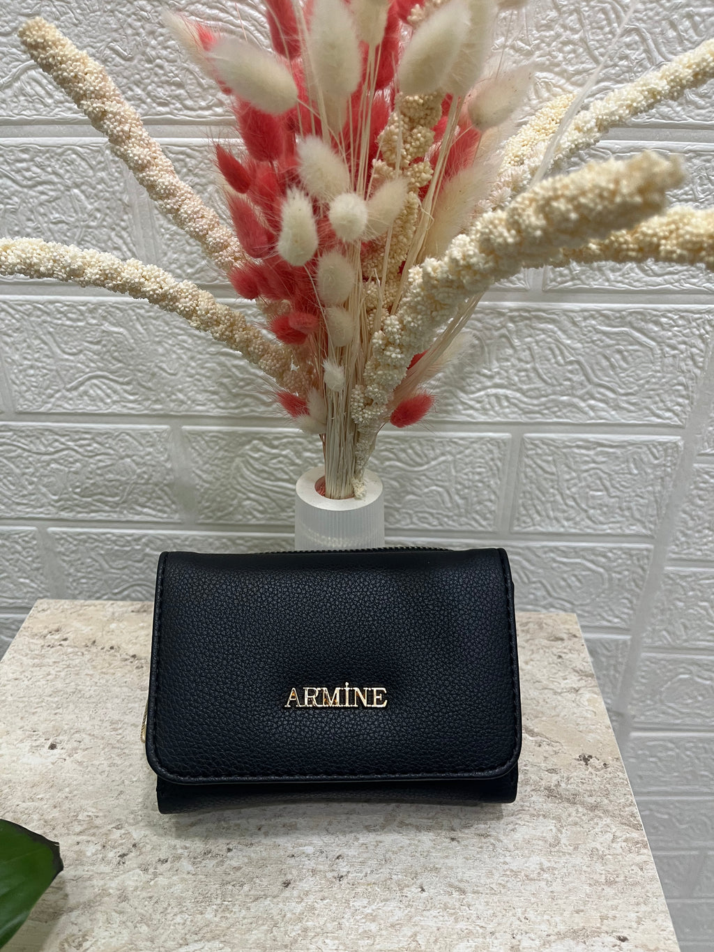 Acı Kahve Düz Deri Cüzdan