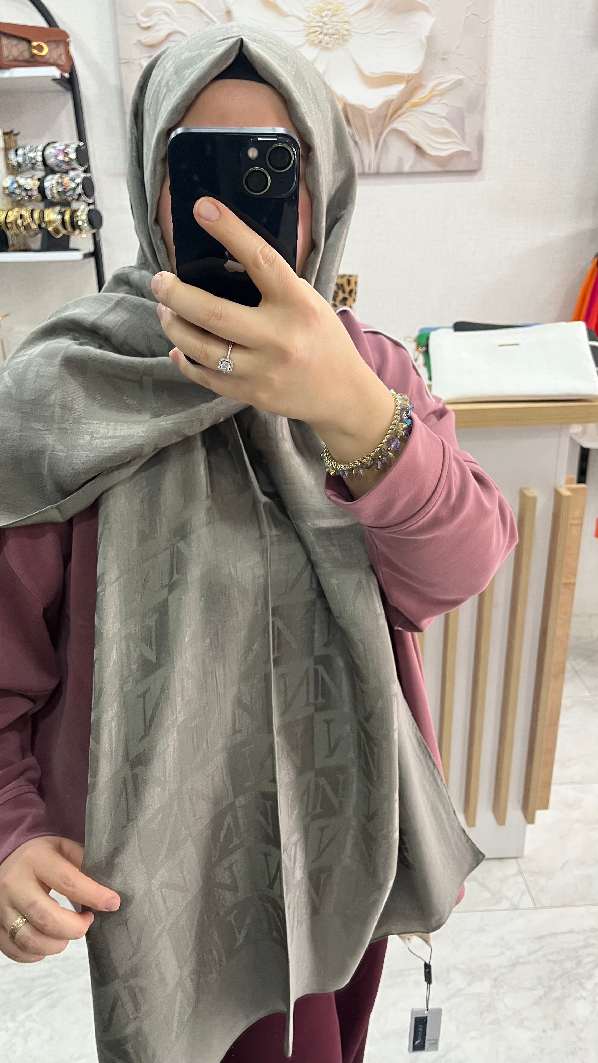 Noura Scarf Naia Şal Küf