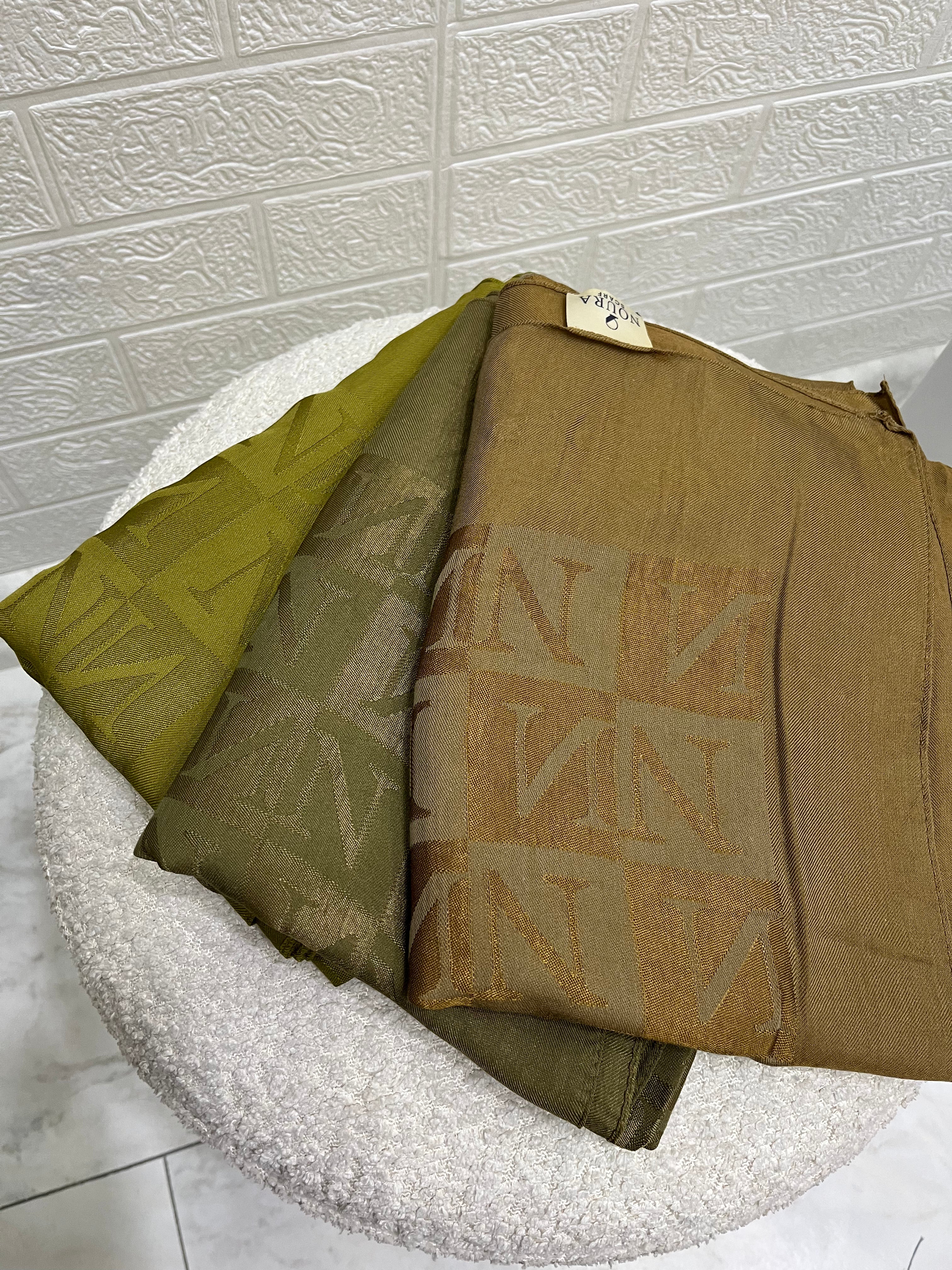 Noura Scarf Naia Şal Oksit