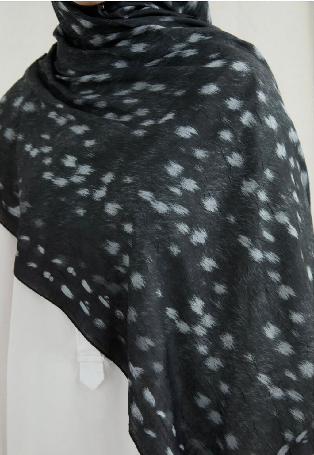 Bambi Kraş Şal Siyah