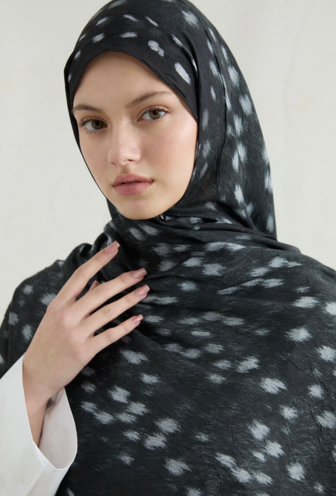 Bambi Kraş Şal Siyah