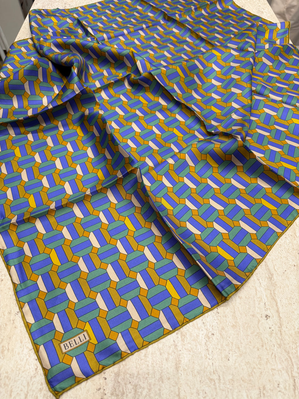 Belli'27 Kış Twill İpek Eşarp