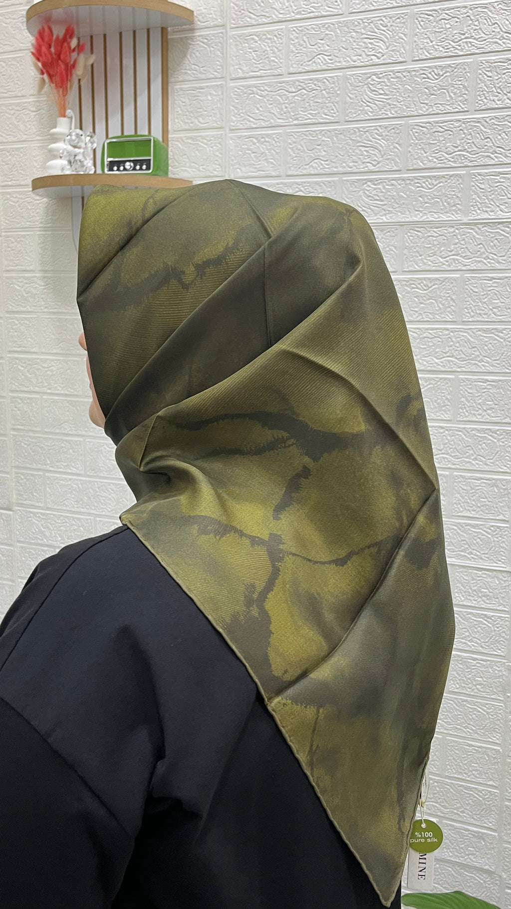 Armine'26 Twill İpek Yaz Sezonu Haki