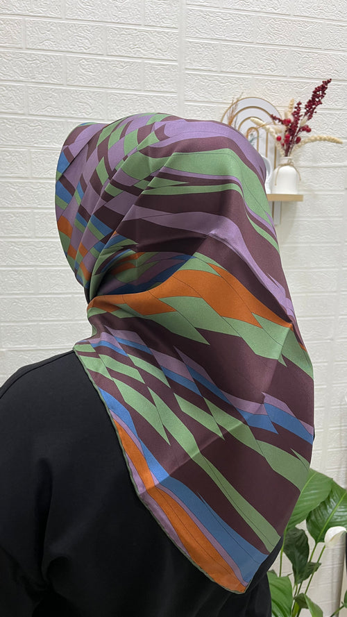 Armine'26 Twill İpek Yaz Sezonu Mor