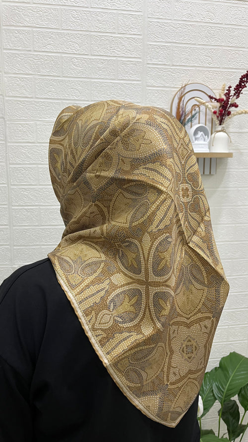 Armine'26 Twill İpek Yaz Sezonu Sarı