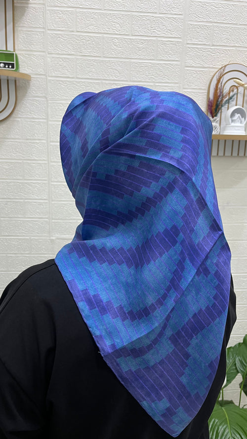 Armine'26 Twill İpek Yaz Sezonu Morcivert
