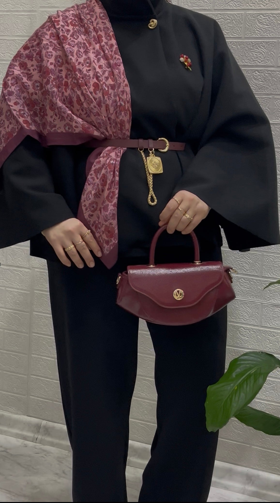 Levidor Çanta Rugan Bordo