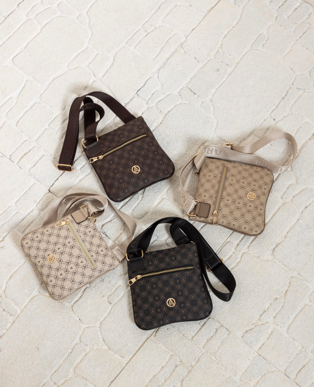 Armine Çanta Mini Postacı Acı Kahve