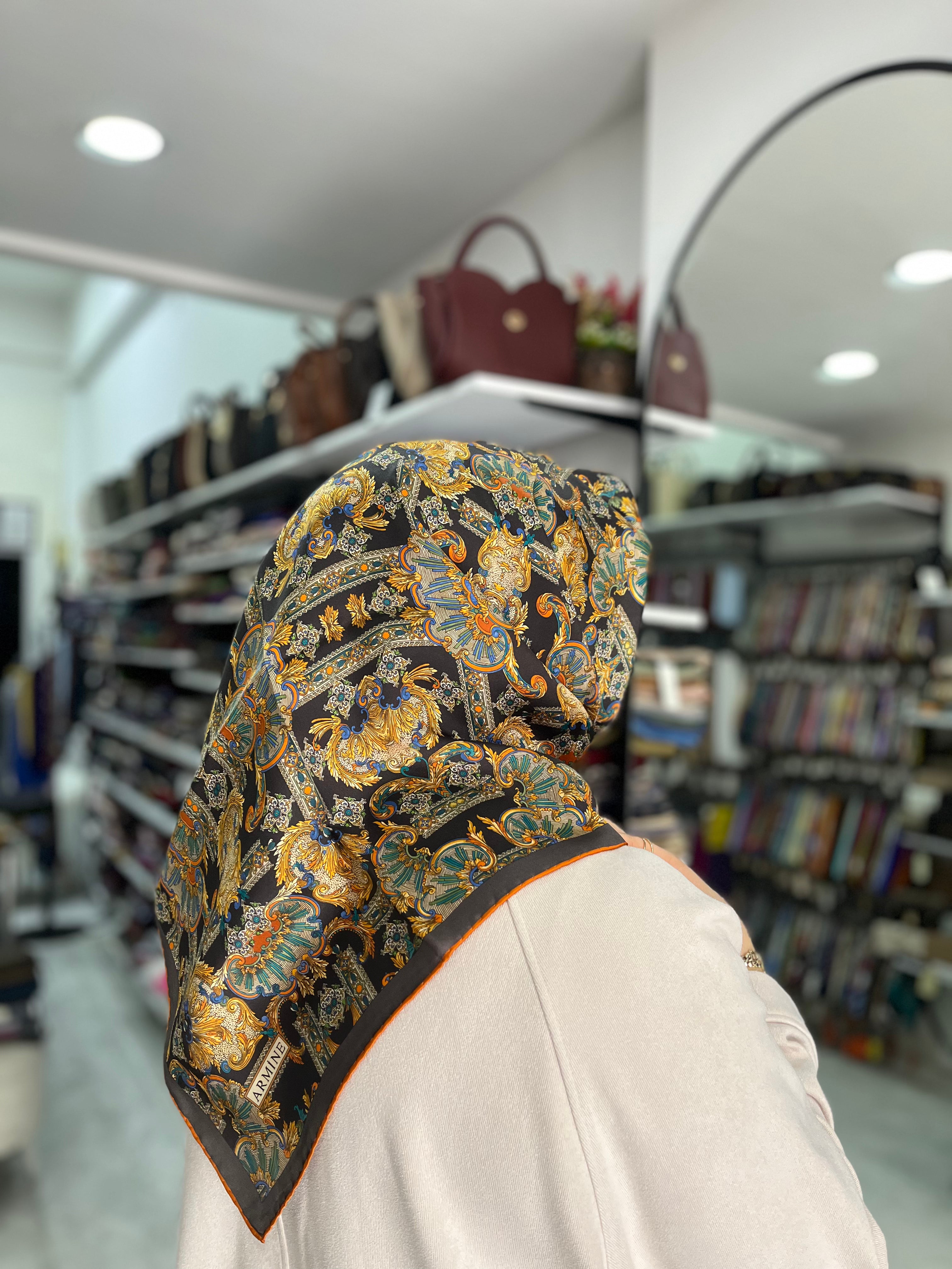 Armine '25-'26 Sura İpek Kış Sezonu Gri