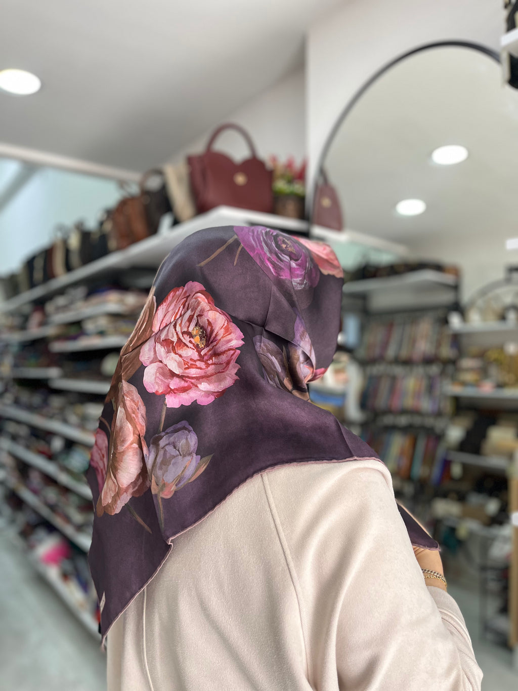 Armine '25-'26 Sura İpek Kış Sezonu  Morcivert