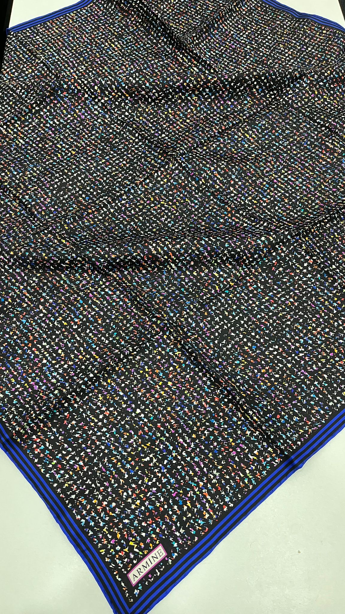 Armine Nostalji Twill İpek Eşarp