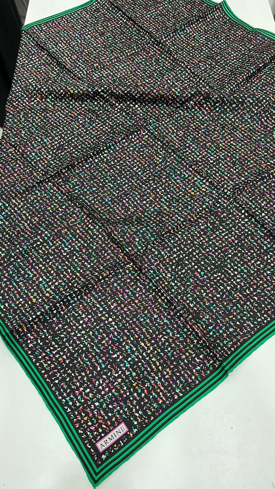 Armine Nostalji Twill İpek Eşarp