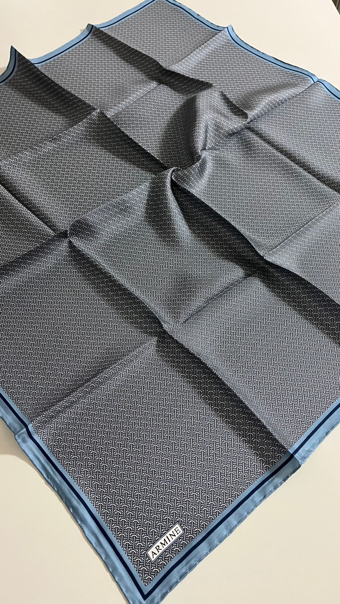 Armine Nostalji Twill İpek Eşarp