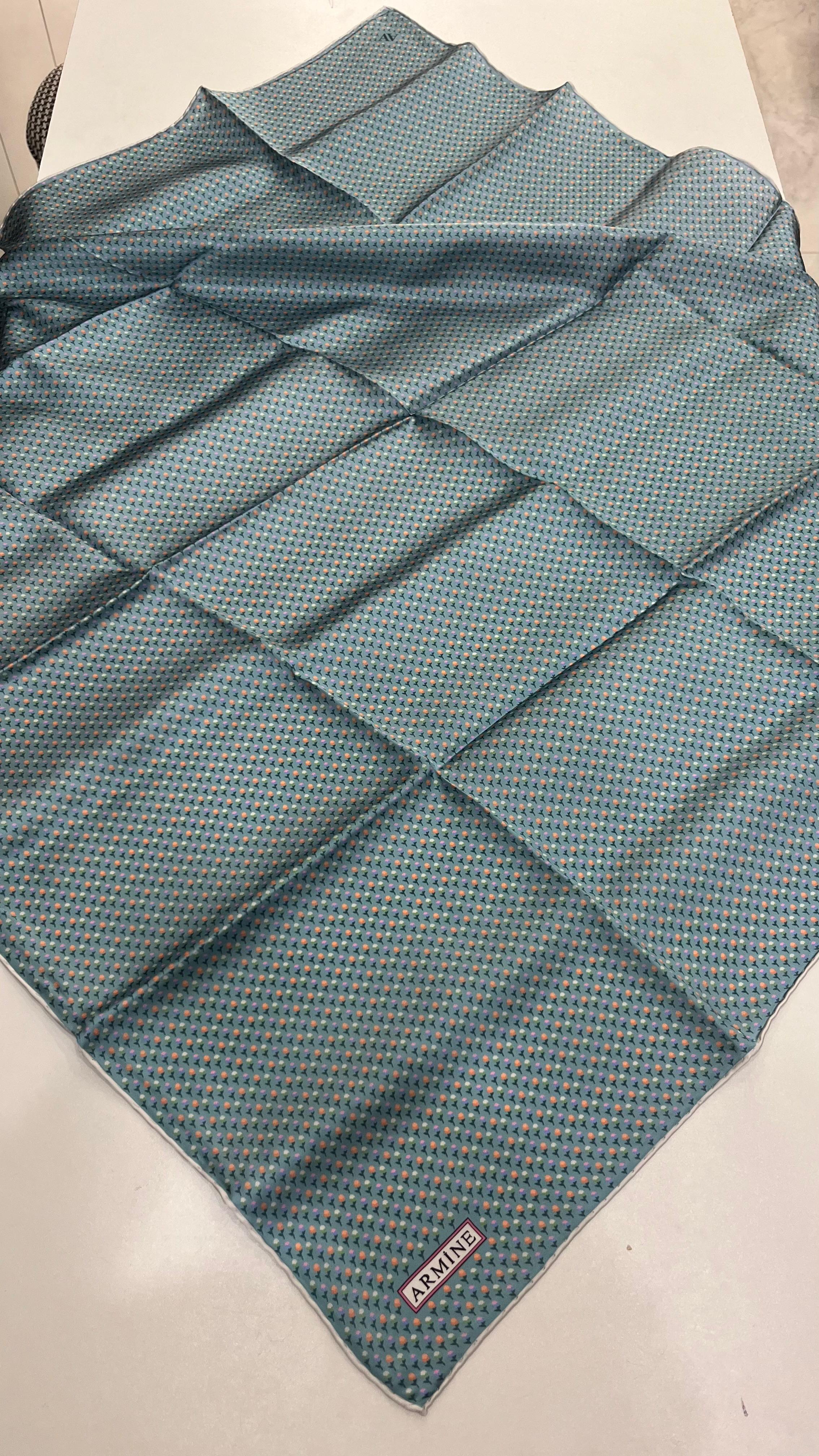 Armine 2025 Yaz Sezonu Saf İpek Eşarp