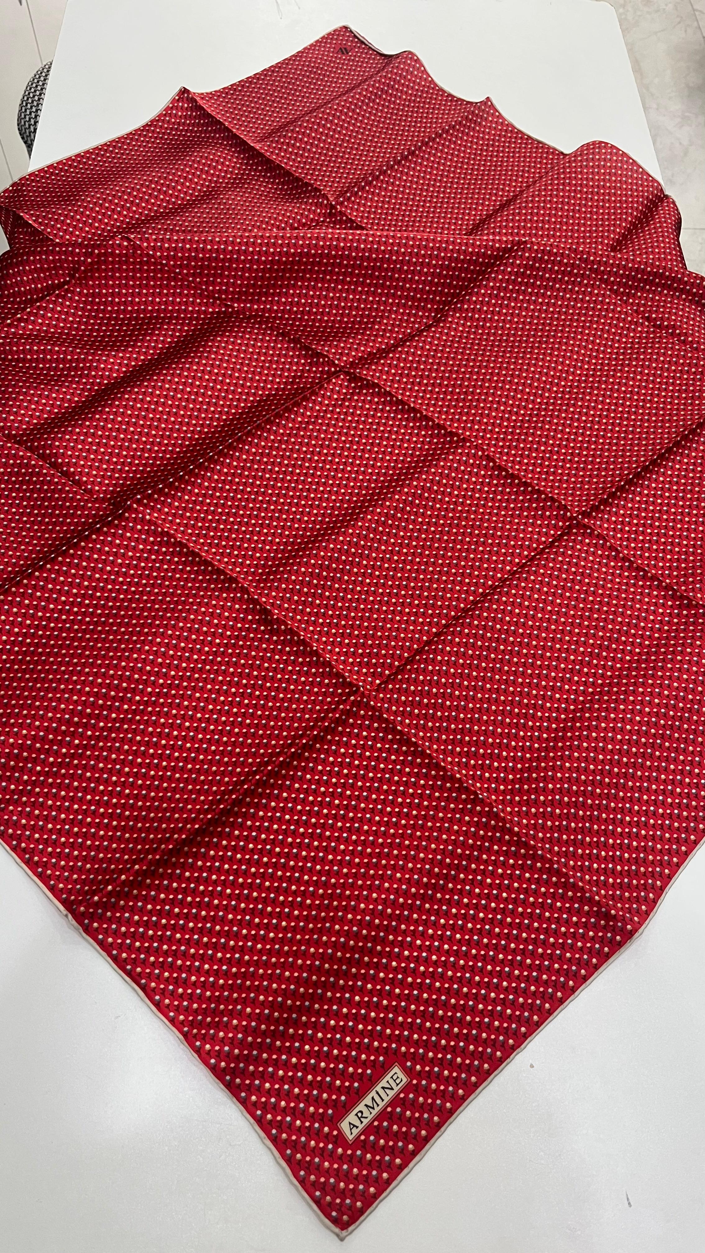 Armine 2025 Yaz Sezonu Saf İpek Eşarp