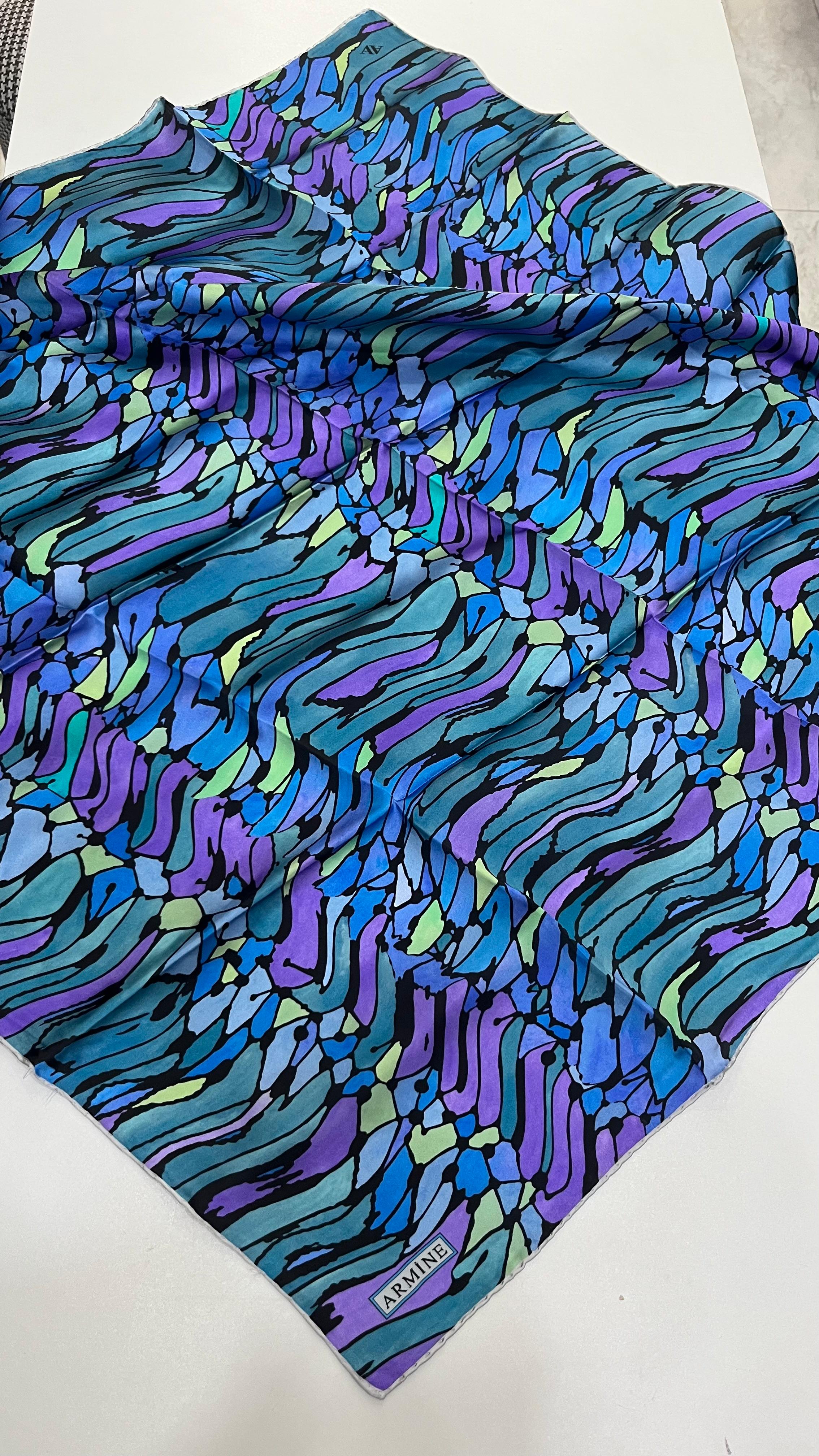 Armine 2025 Yaz Sezonu Saf İpek Eşarp