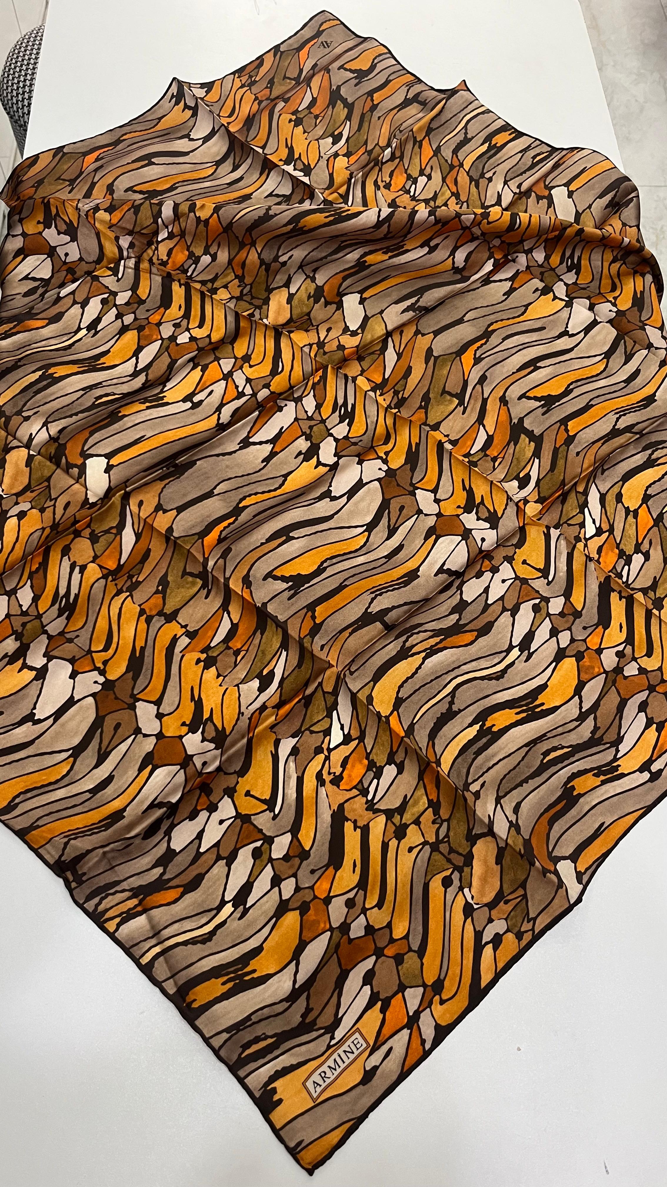 Armine 2025 Yaz Sezonu Saf İpek Eşarp