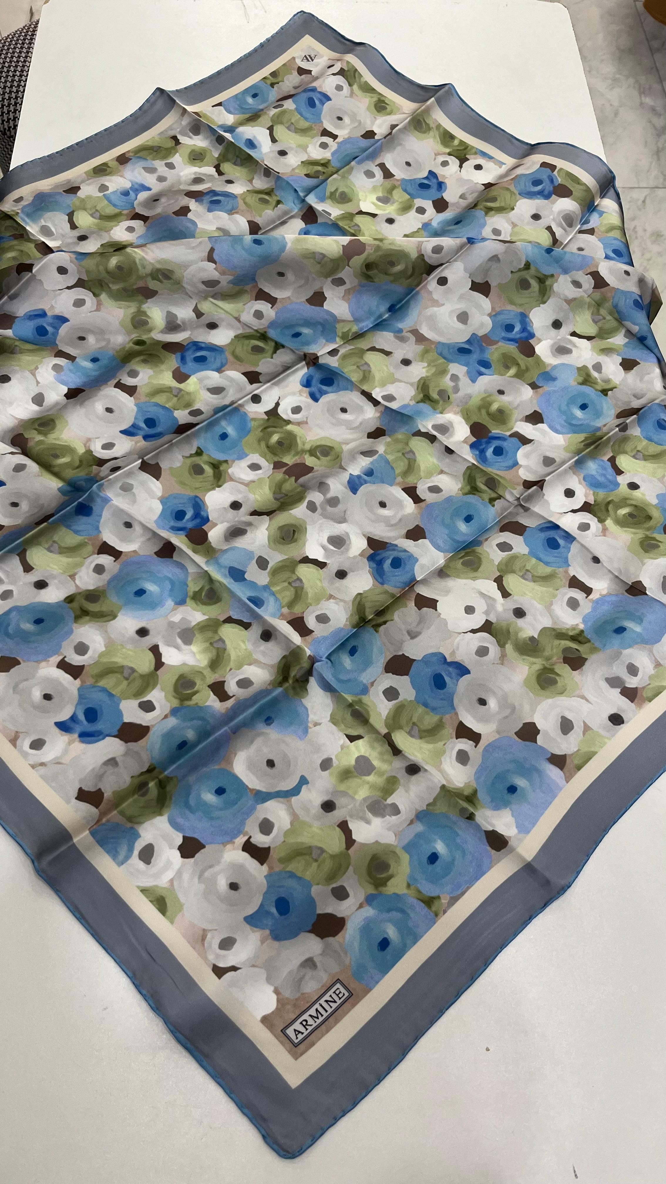 Armine 2025 Yaz Sezonu Saf İpek Eşarp