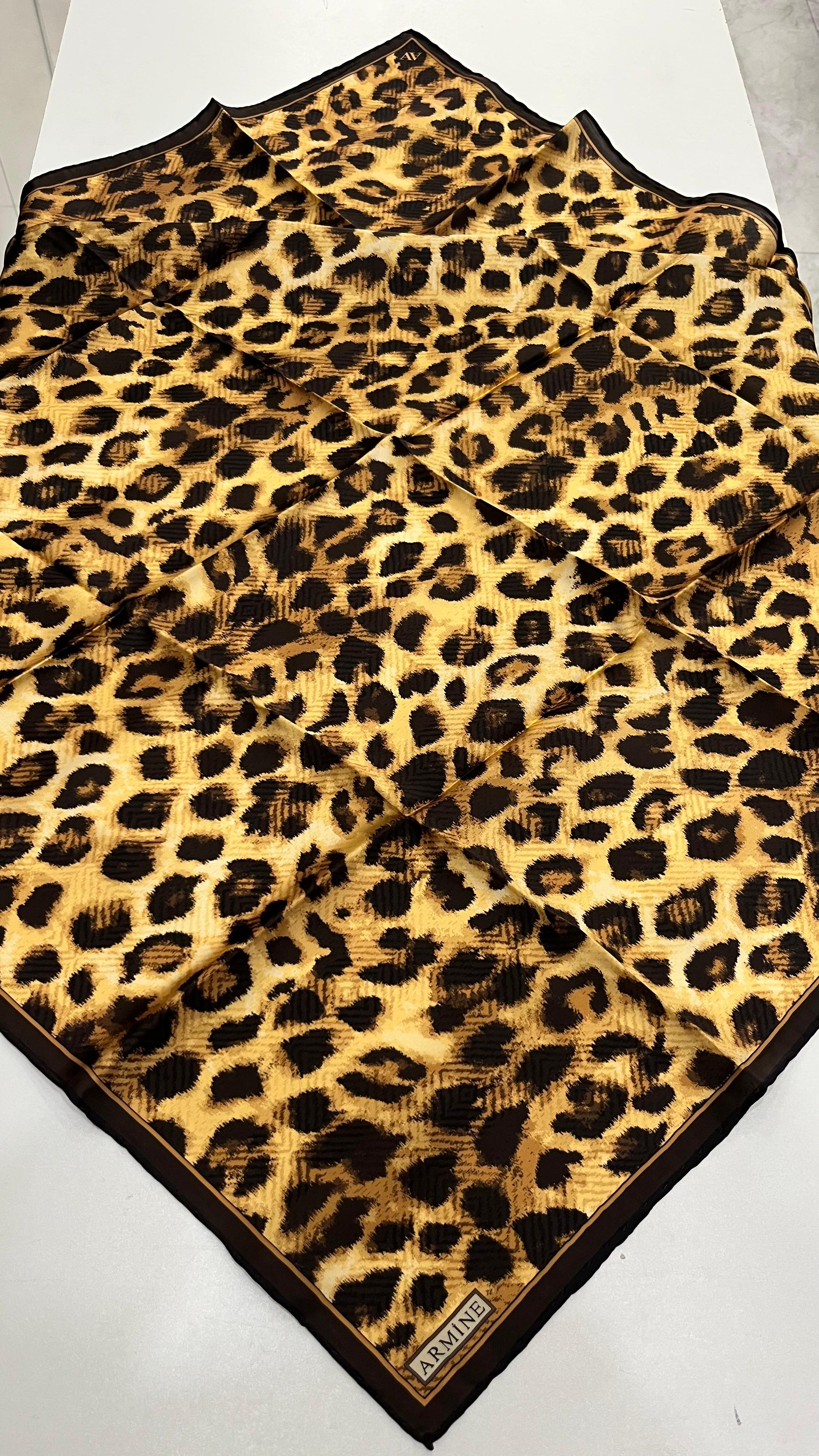 Armine '25-'26 Sura İpek Kış Sezonu Leopar