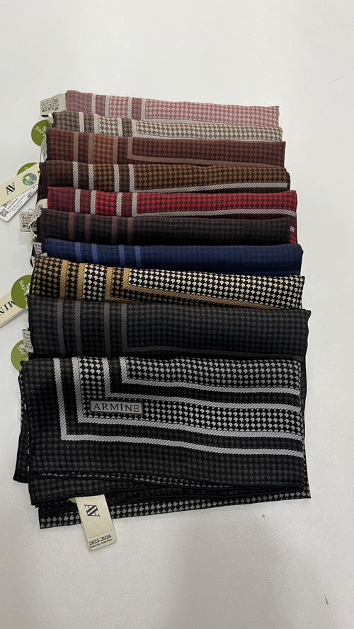 Armine '25-'26 Saf İpek Kış Sezonu Kazayak Bordo