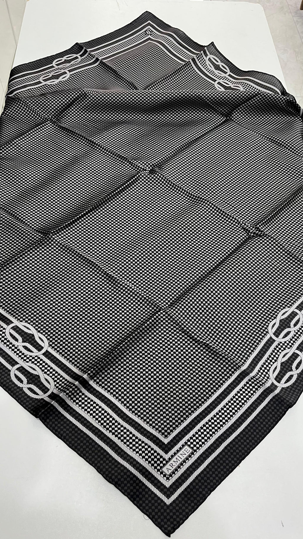 Armine '25-'26 Saf İpek Kış Sezonu Kazayak Gri