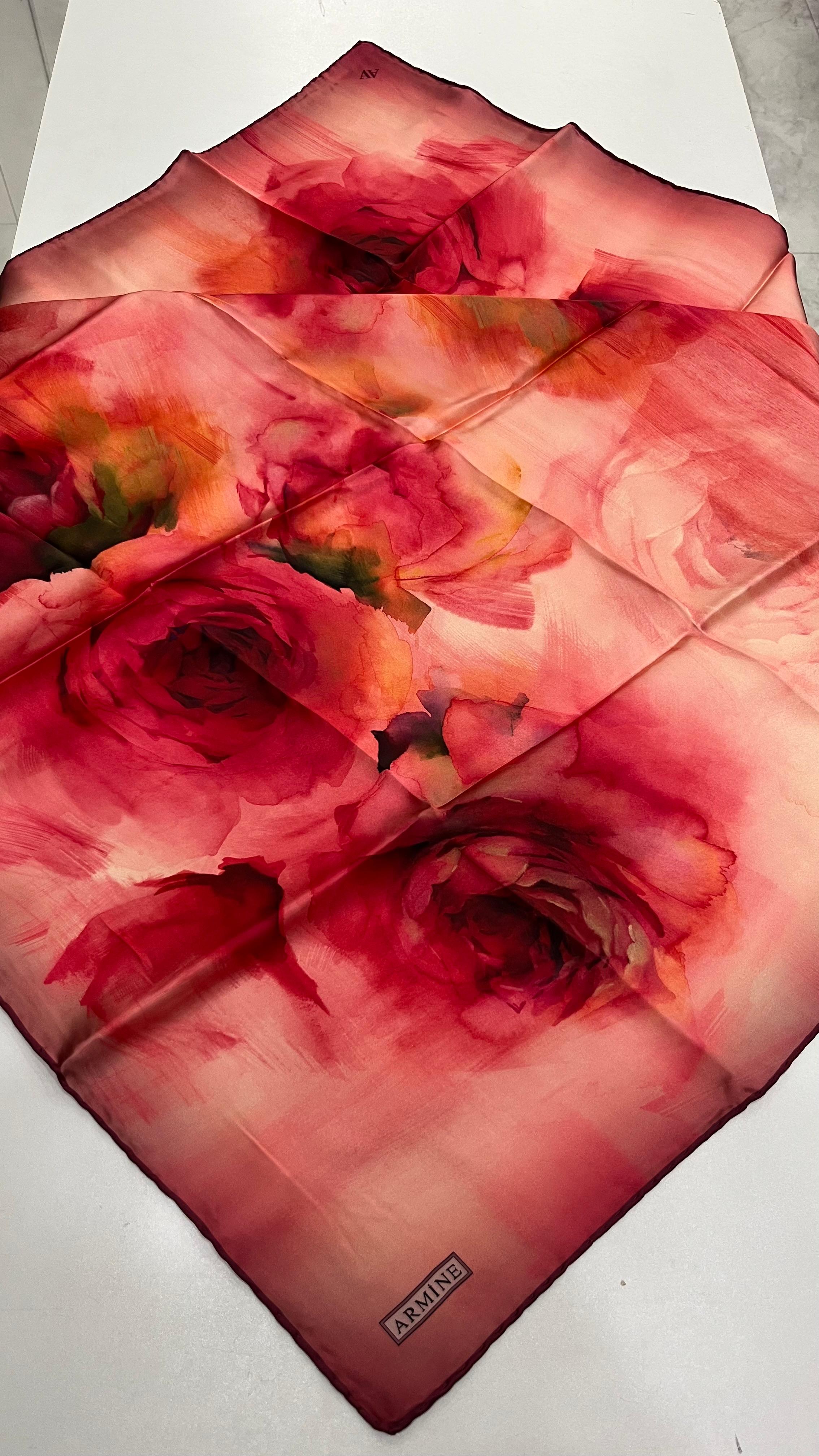 Armine '25-'26 Saf İpek Kış Sezonu Kırmızı