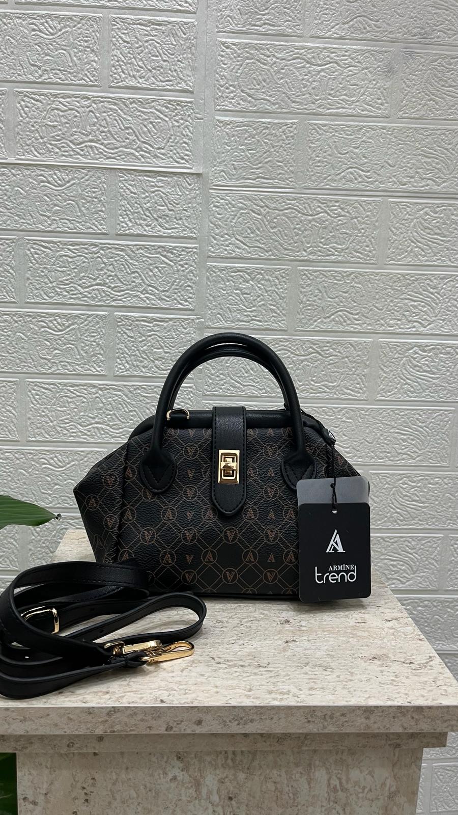 Armine Çanta Siyah Monogram