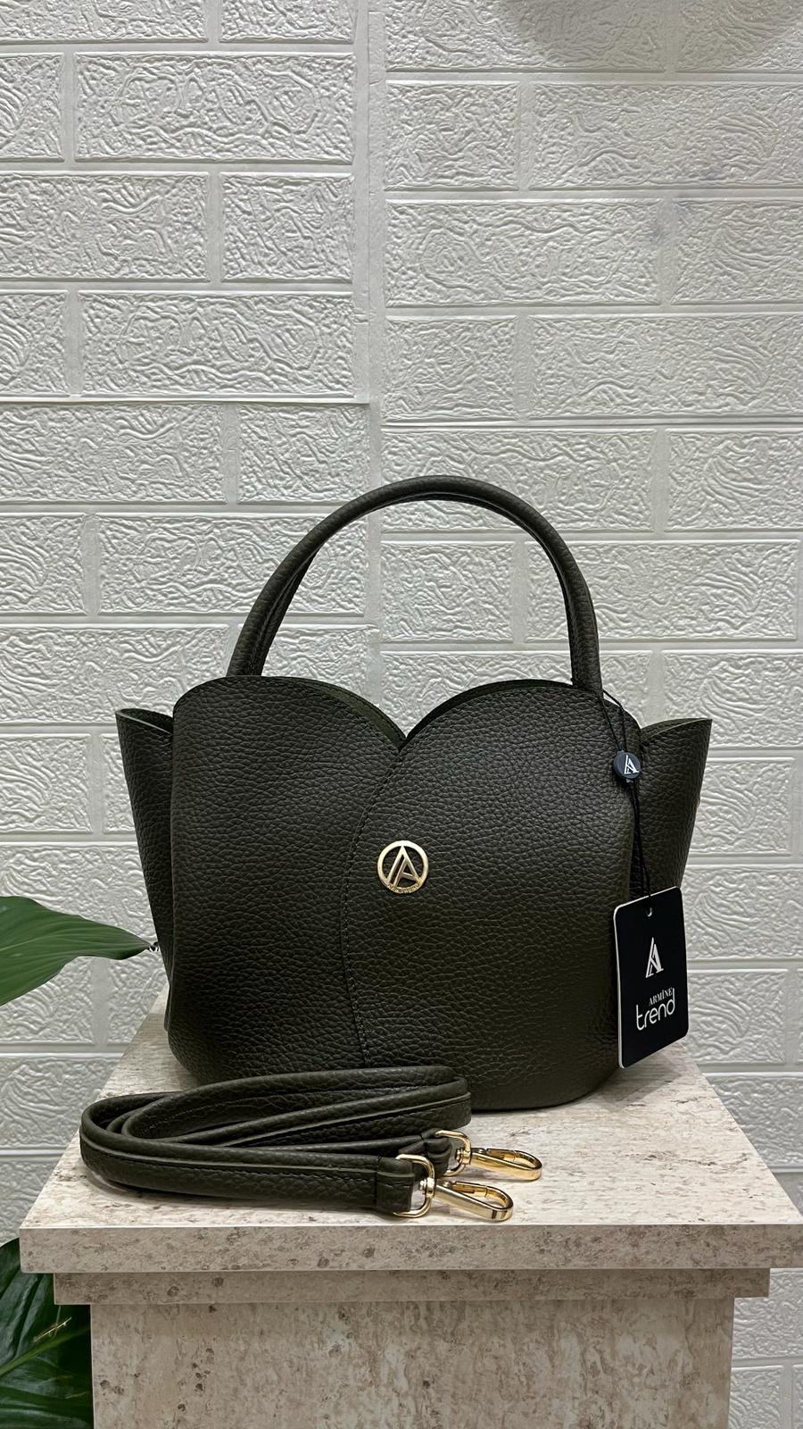 Armine Çanta Lale Haki