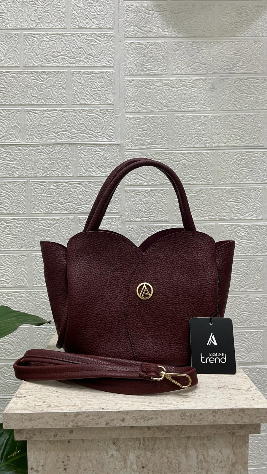 Armine Çanta Lale Bordo