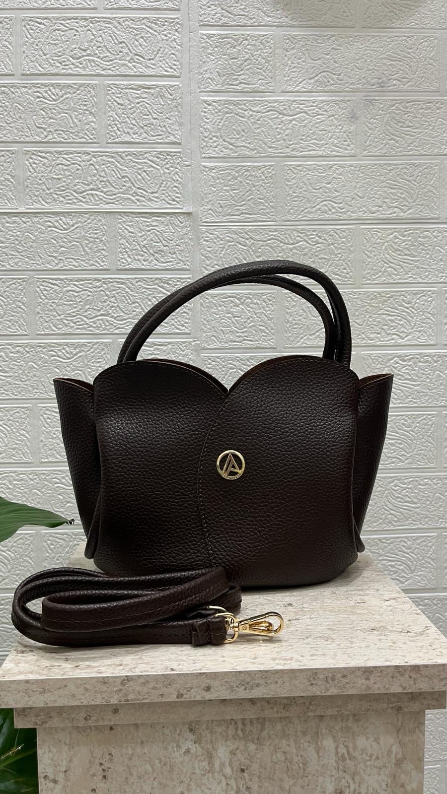 Armine Çanta Lale Acı Kahve