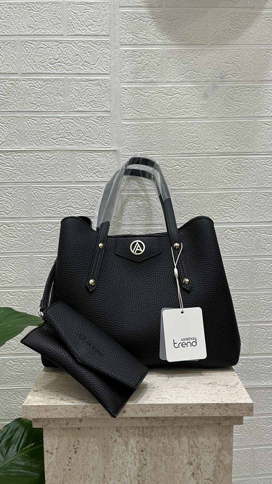 Armine Çanta Büyük Siyah