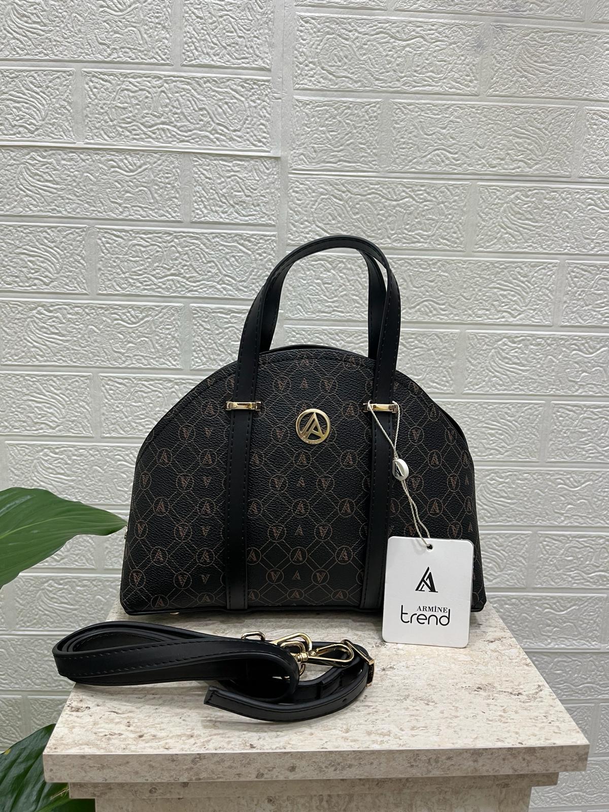 Armine Çanta Siyah Monogram