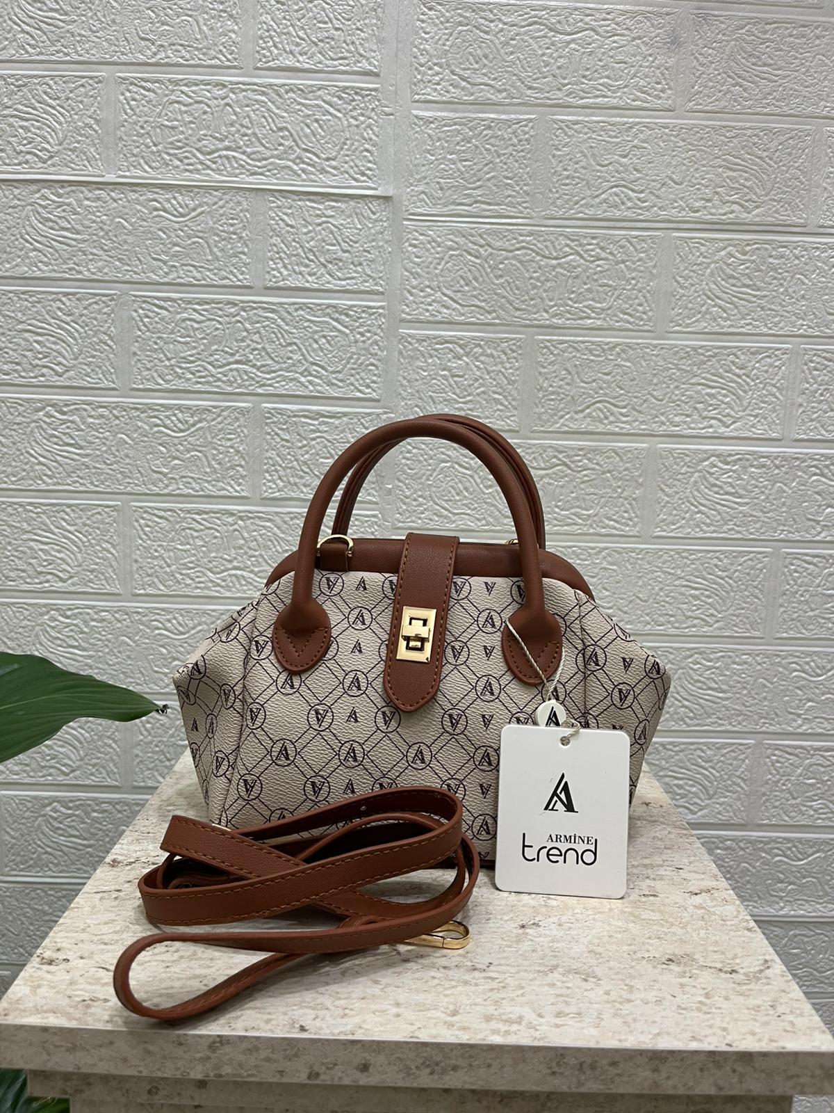 Armine Çanta Vanilya Monogram