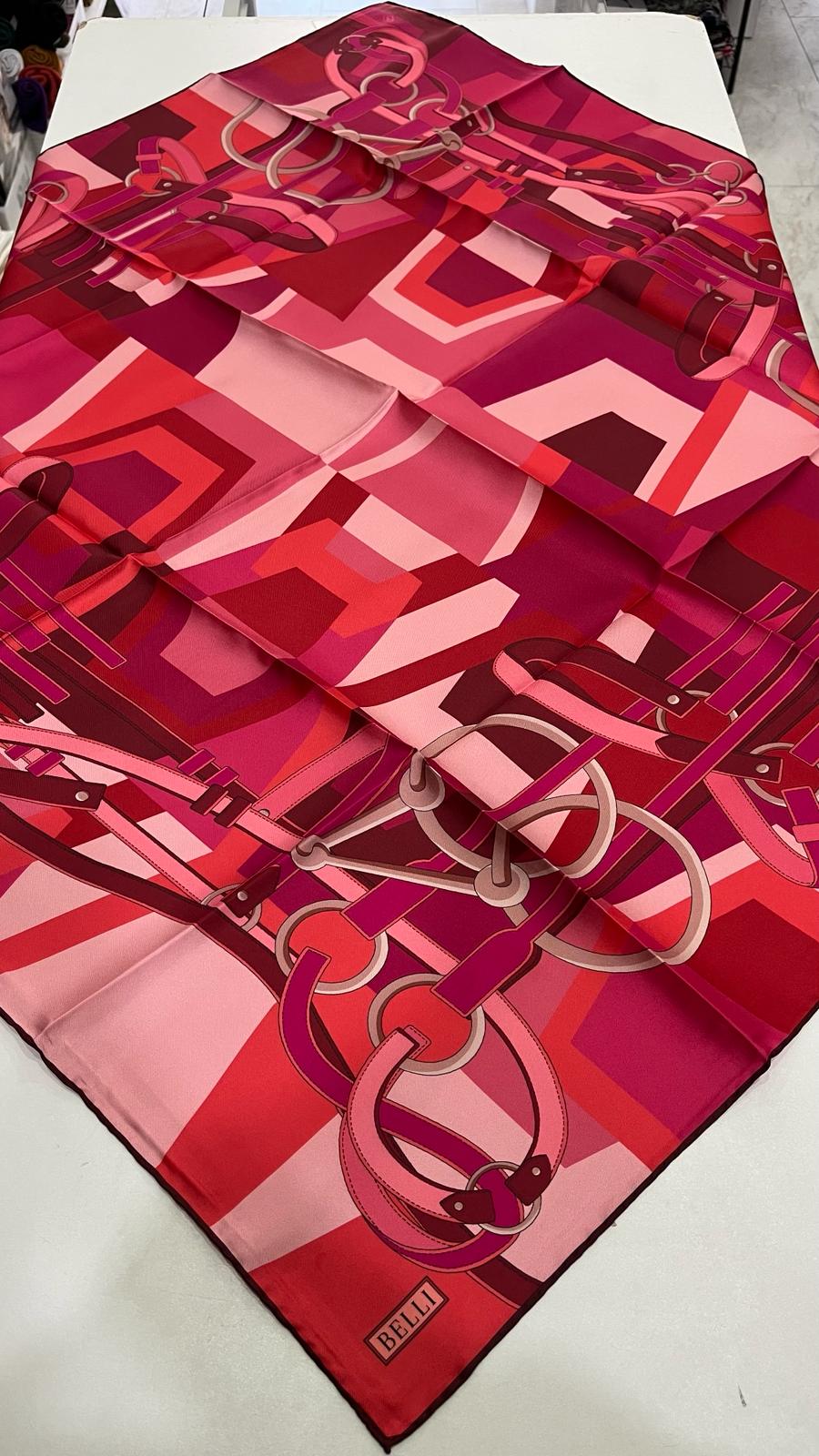 Belli 2026 Yaz Sezonu Twil İpek Bordo