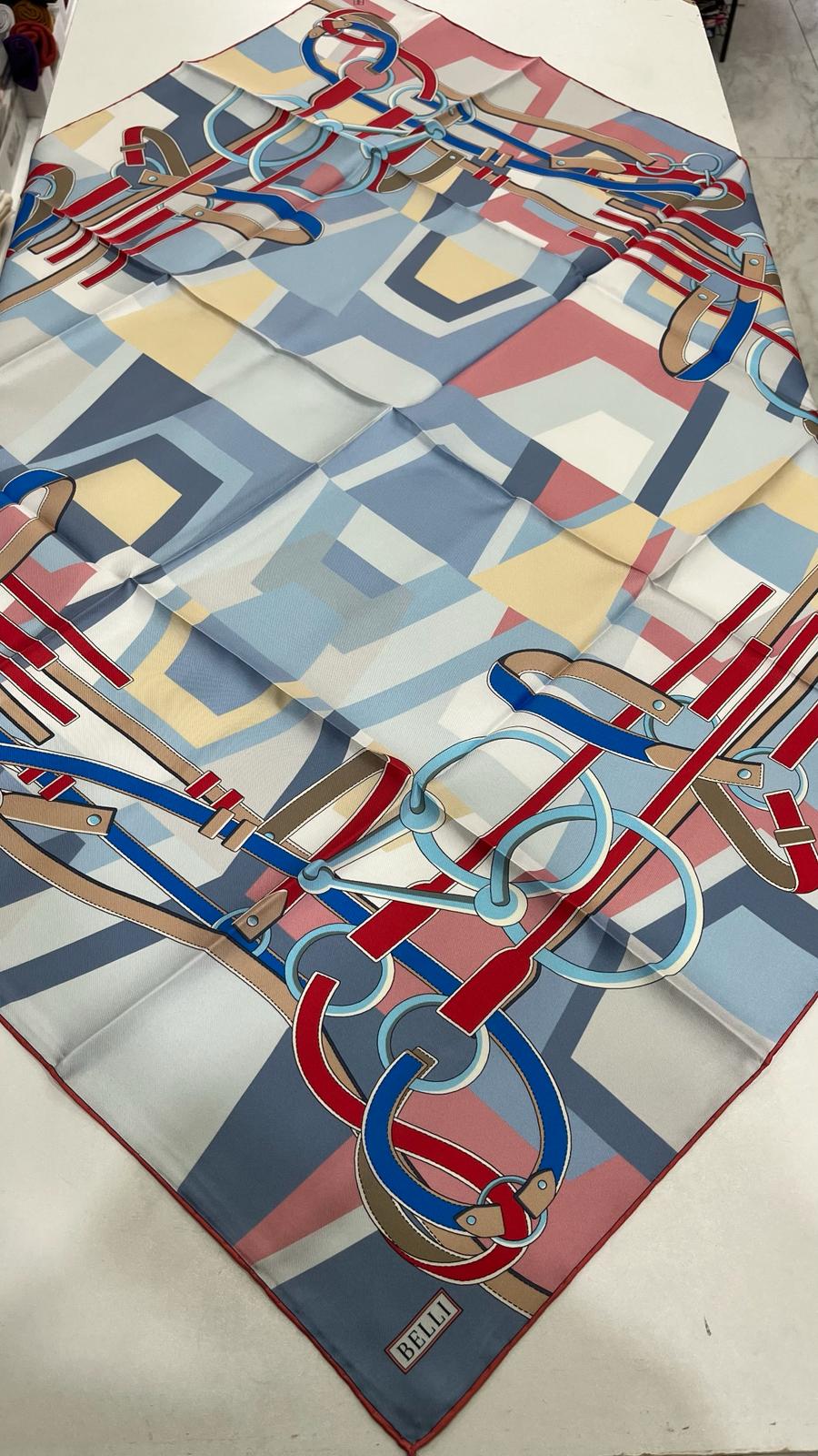 Belli 2026 Yaz Sezonu Twil İpek Mavi