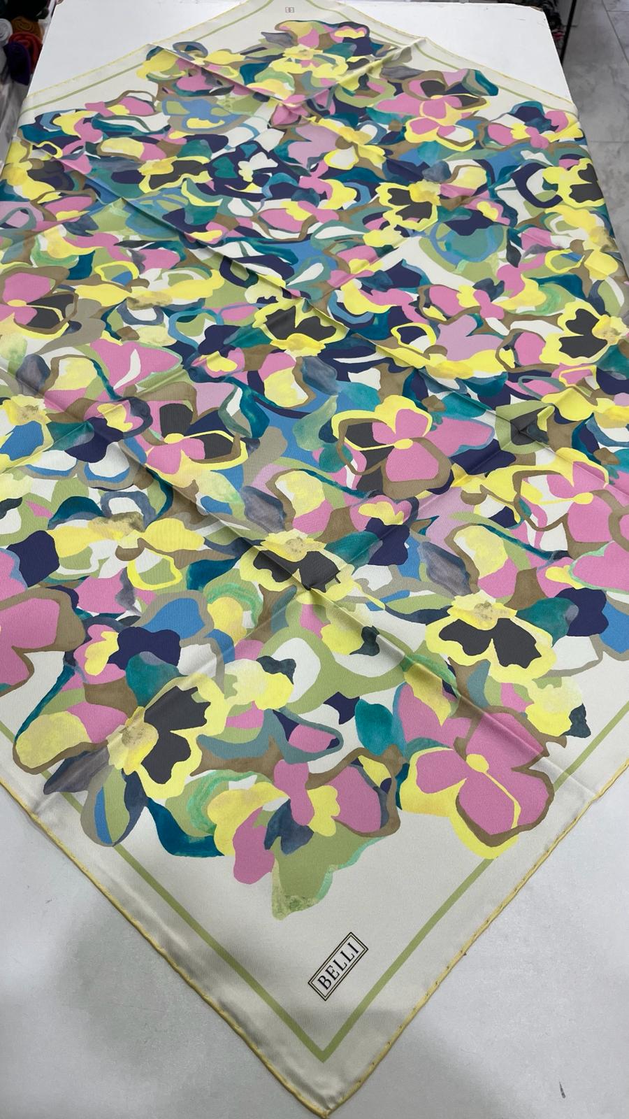 Belli 2026 Yaz Sezonu Twil İpek Sarı