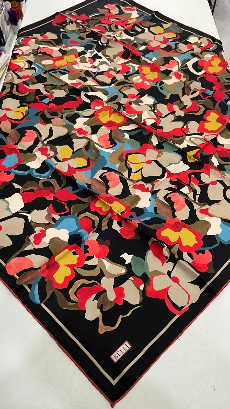 Belli 2026 Yaz Sezonu Twil İpek Siyah