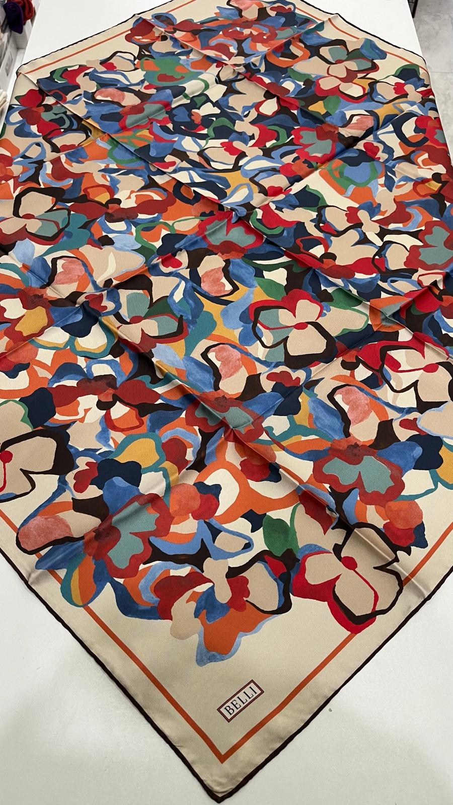 Belli 2026 Yaz Sezonu Twil İpek Kırmızı