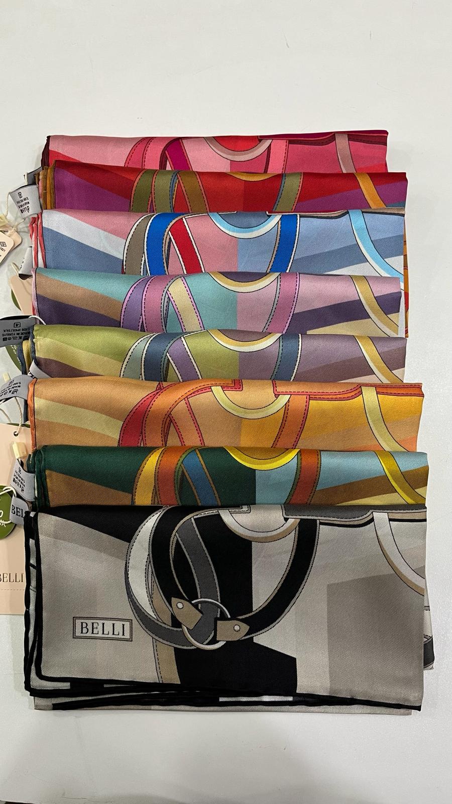 Belli 2026 Yaz Sezonu Twil İpek Mavi