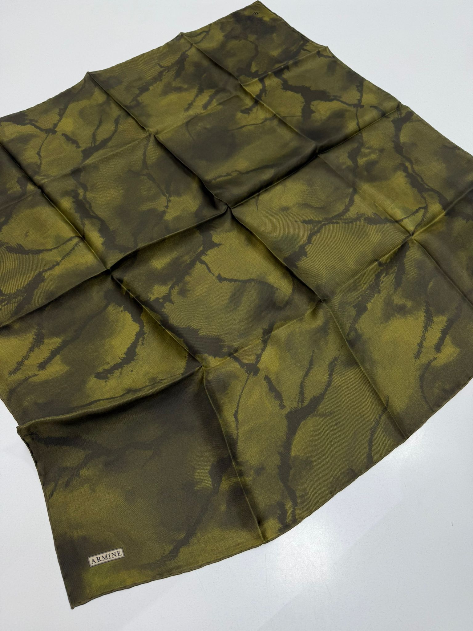 Armine'26 Twill İpek Yaz Sezonu Haki