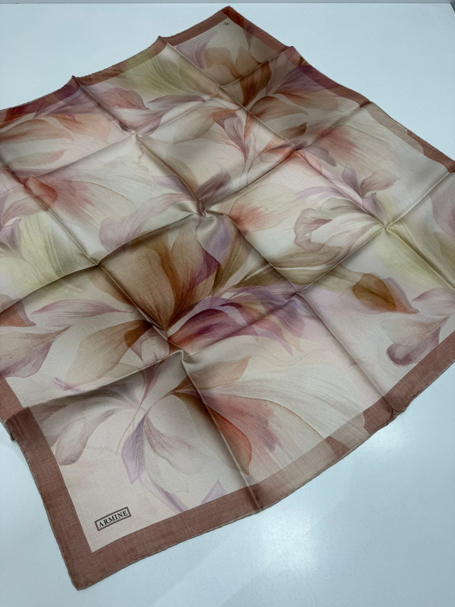 Armine'26 Twill İpek Yaz Sezonu Gül Kurusu