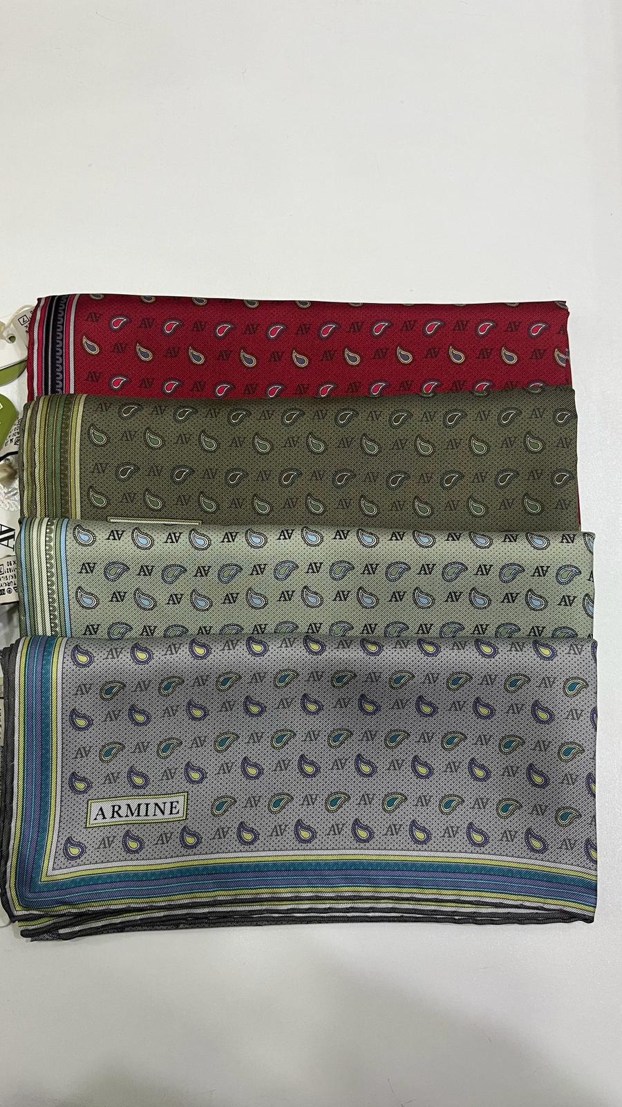 Armine'26 Twill İpek Yaz Sezonu Haki