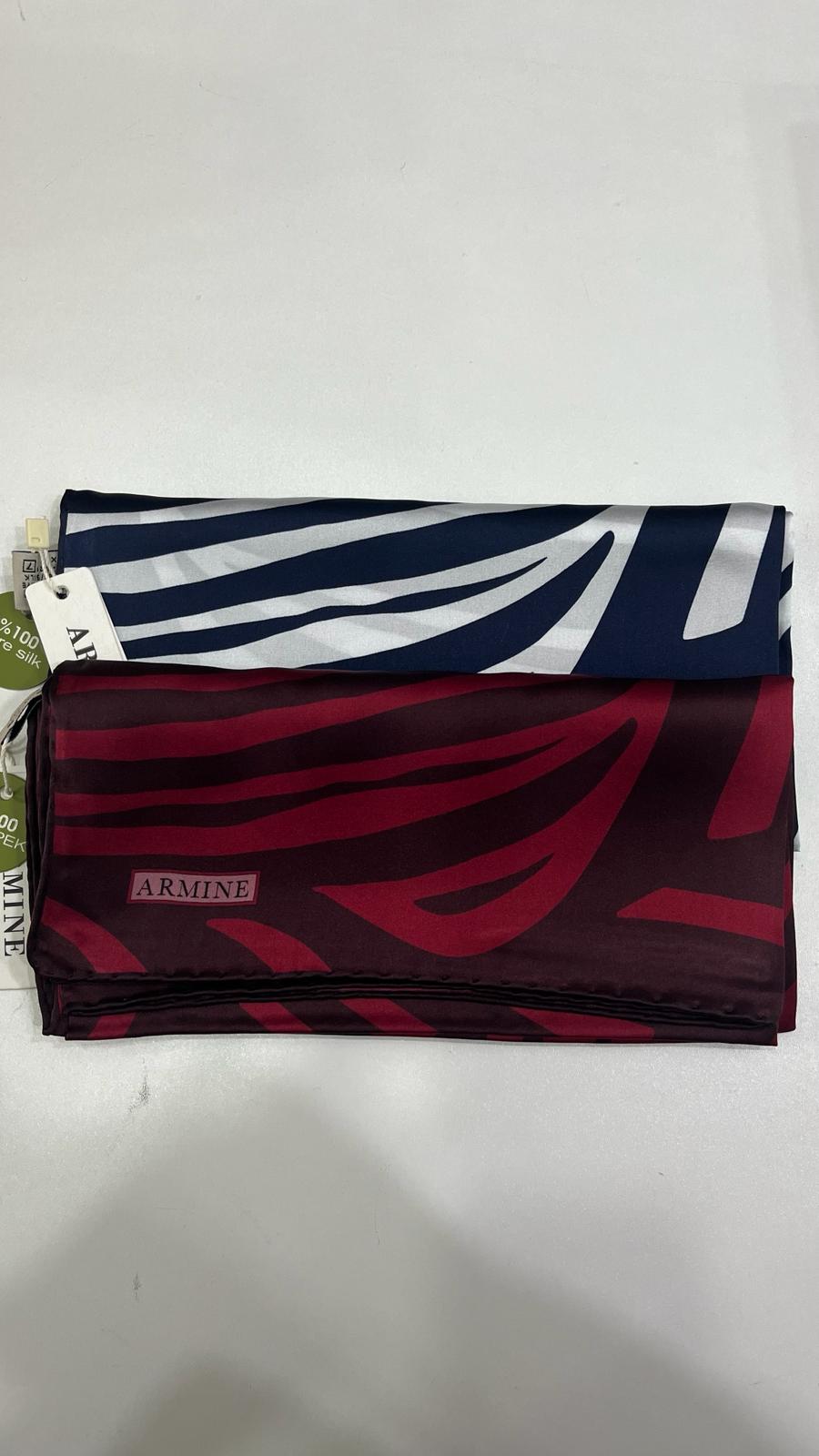 Armine'26 Sura İpek Yaz Sezonu Bordo