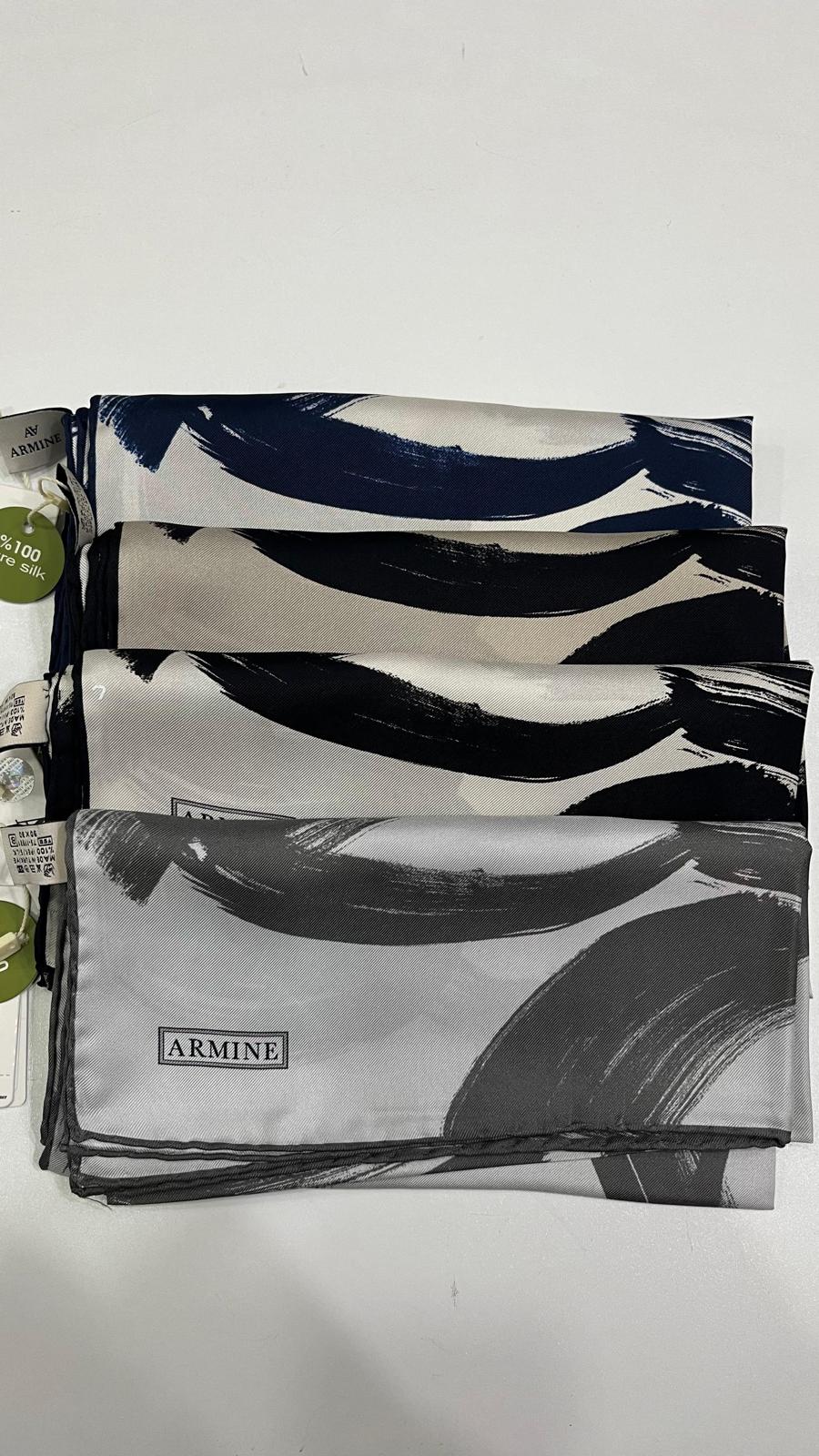 Armine'26 Twill İpek Yaz Sezonu Gri