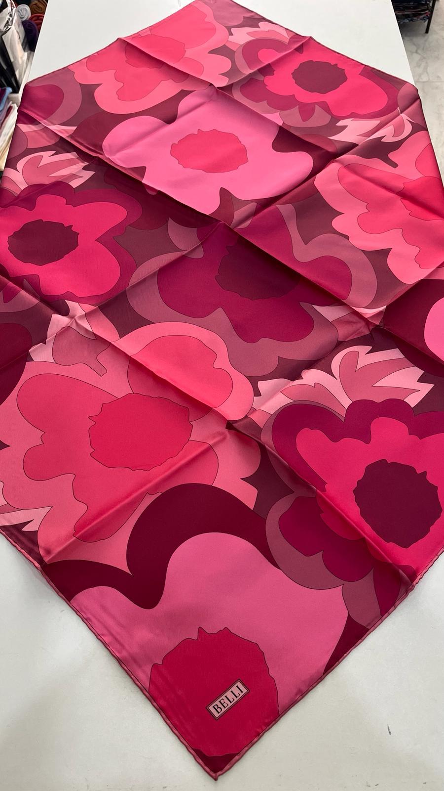 Belli 2026 Yaz Sezonu Twil İpek Bordo