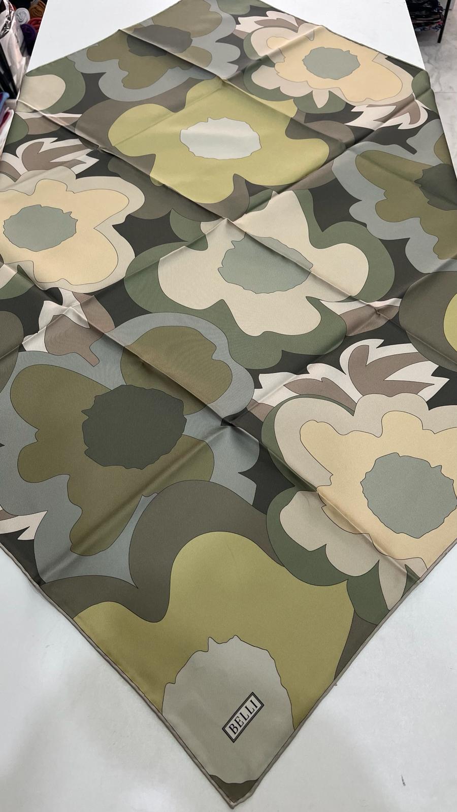 Belli 2026 Yaz Sezonu Twil İpek Haki