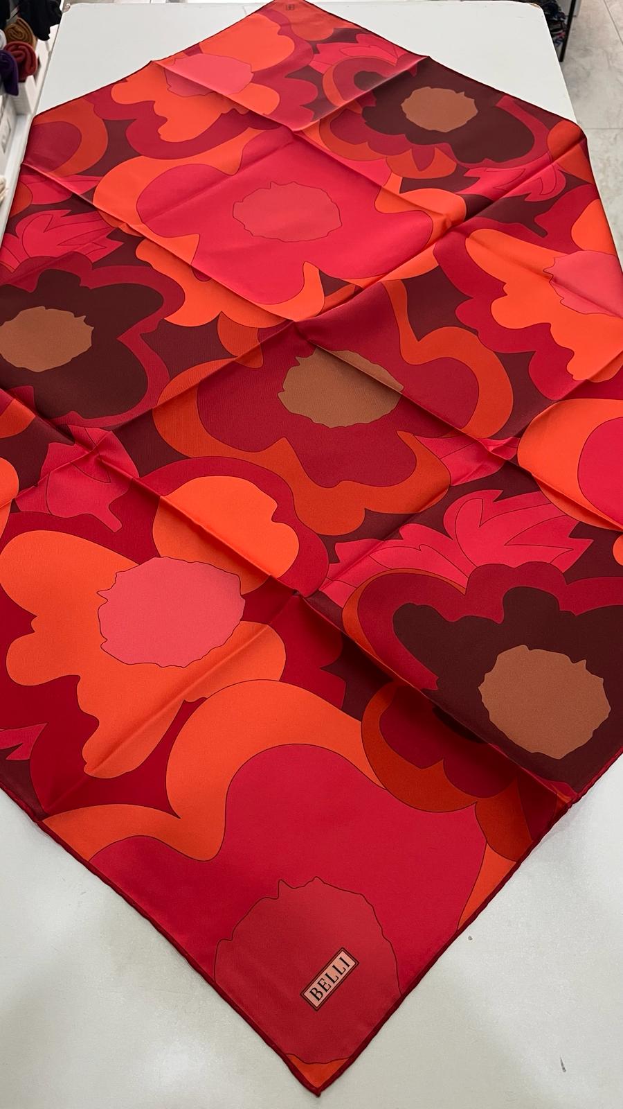 Belli 2026 Yaz Sezonu Twil İpek Kırmızı