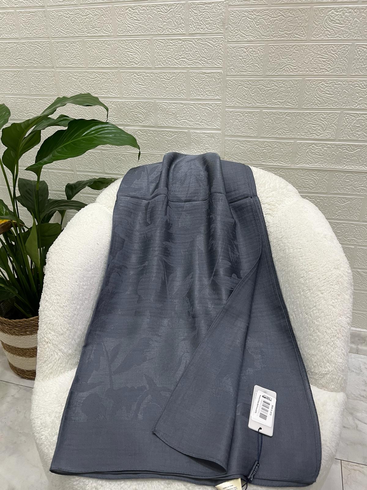 Noura Scarf Pırlanta Şal Füme